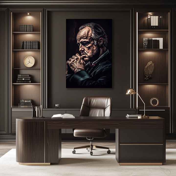 Slika GODFATHER : Moć i poštovanje | Talijansko platno