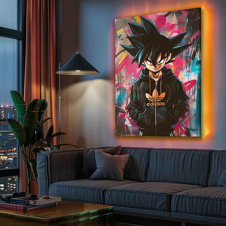 Slika SAIYAN : Ratnik moći | Talijansko platno