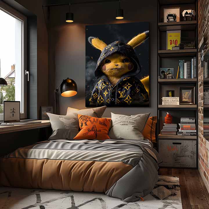 Slika PIKACHU : Kralj ulične odjeće | Talijansko platno