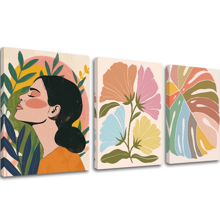 Slika na platnu - Dah boja - slika 2