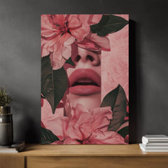 Slika FLORAL LIPS | Talijansko platno