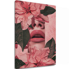 Slika FLORAL LIPS | Talijansko platno