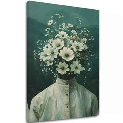 Slika FLOWER HEAD | Talijansko platno