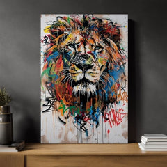 Slika GRAFFITI LION | Talijansko platno