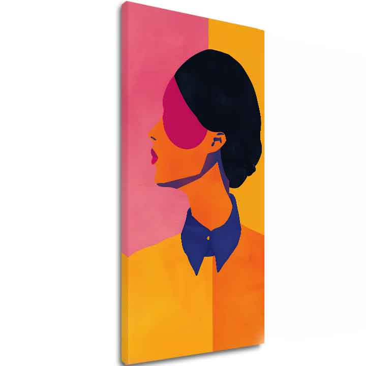 Slika VIBRANT SILHOUETTE | Talijansko platno - slika 2
