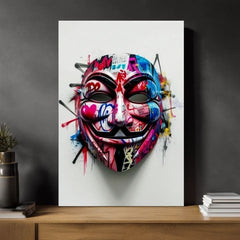 Slika ANONYMOUS MASK | Talijansko platno