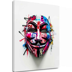 Slika ANONYMOUS MASK | Talijansko platno