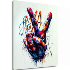 Slika PEACE HAND | Talijansko platno