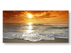 Zidna slika PANORAMA ZALAZAK SUNCA 40x80 cm - slika 2