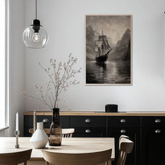 Slika na drvu - Krstarenje tajanstvenim fjordovima