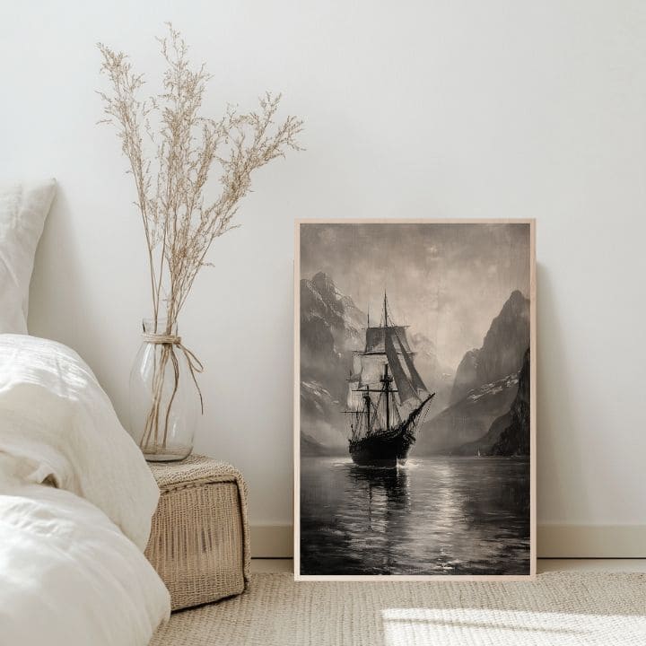 Slika na drvu - Krstarenje tajanstvenim fjordovima