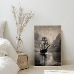 Slika na drvu - Krstarenje tajanstvenim fjordovima