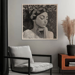 Slika na drvu - Božica Sjevera