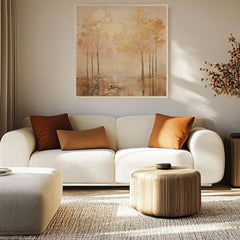 Slika na drvu - Zlatne obale Norveške