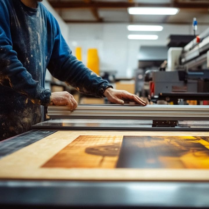 Slika na drvu - Zlatne obale Norveške