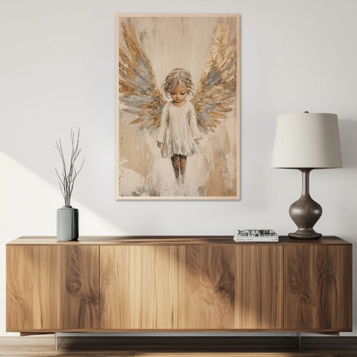 Slika na drvu - Čuvar svjetla