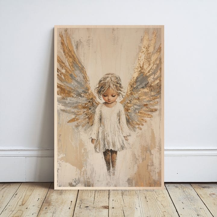 Slika na drvu - Čuvar svjetla