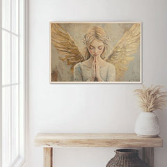 Slika na drvu - Zlatni glasnik raja