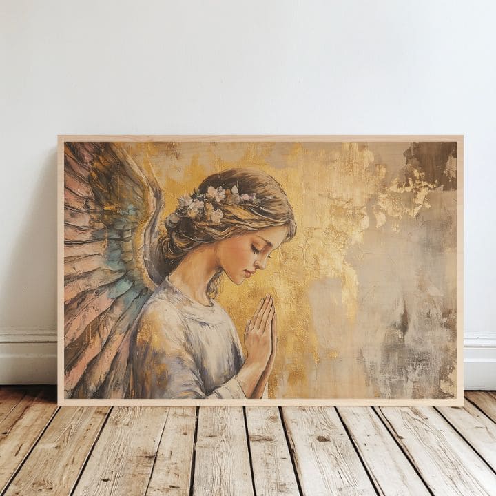 Slika na drvu - Čuvar nebeske svjetlosti