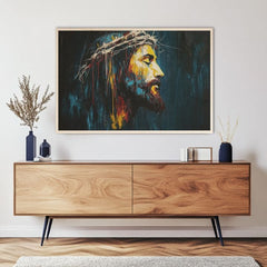 Slika na drvetu – Kristovo svjetlo u tami