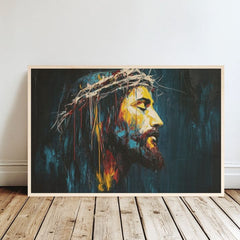 Slika na drvetu – Kristovo svjetlo u tami