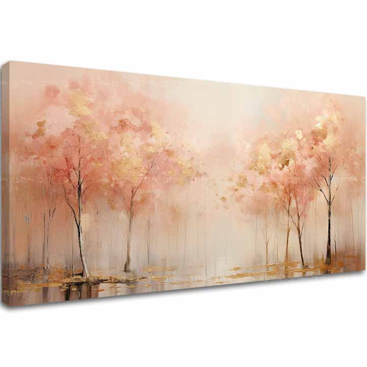 Strukturirana slika Šetnja kroz mirnu prirodu - PREMIUM ART | različite dimenzije