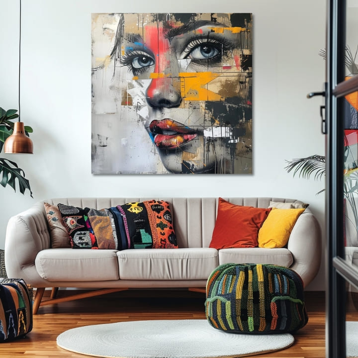 Elegantna slika žene Posjet iz budućnosti