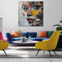 Elegantna slika žene Posjet iz budućnosti