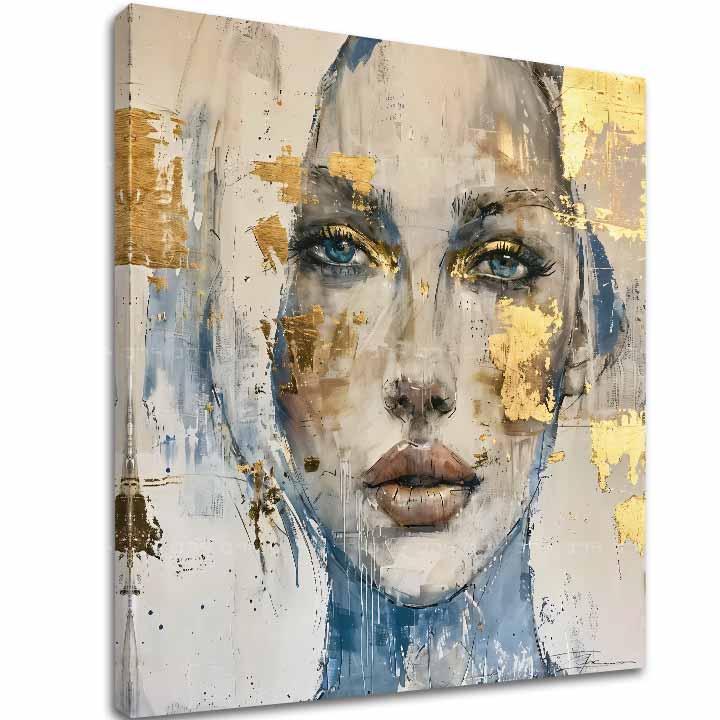 Elegantna slika žene Prodornog pogleda