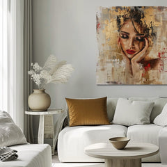 Elegantna slika žene The Graceful Muse