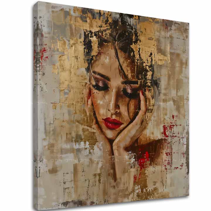 Elegantna slika žene The Graceful Muse