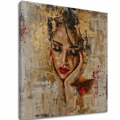 Elegantna slika žene The Graceful Muse