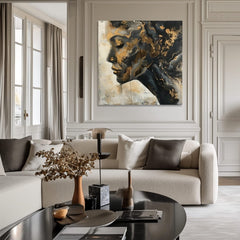 Elegantna slika ženske meditacije