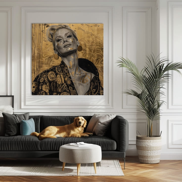 Elegantna slika žene Samopouzdanje