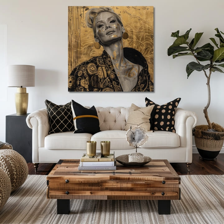 Elegantna slika žene Samopouzdanje