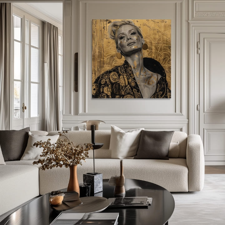 Elegantna slika žene Samopouzdanje