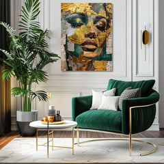 Elegantna slika žene Smaragdni san