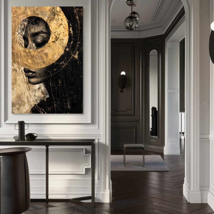 Elegantna slika žene Skrivene tajne