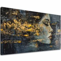 Elegantna slika žene Tajanstveni stranac