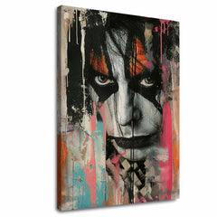 Slika KISS - Kaos na pozornici | 100% originalno oslikano akrilom