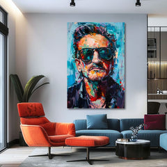 Slika BONO - Melodija svjetla | 100% originalno oslikano akrilom