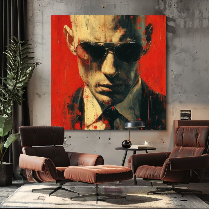 Slika HITMAN - Osjećaj za detalje | 100% originalno oslikano akrilom