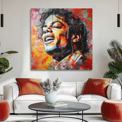 Slika MICHAEL JACKSON - Glas generacija | 100% originalno oslikano akrilom