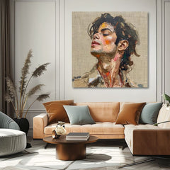 Slika MICHAEL JACKSON - Melodija strasti | 100% originalno oslikano akrilom