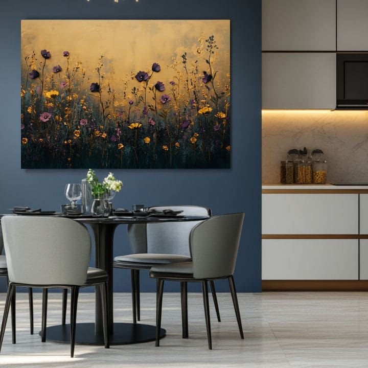Večernja livada | 100% originalno oslikano akrilom