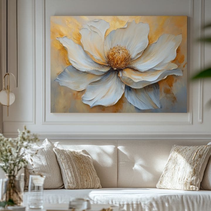 Slika Aurin zlatni dodir | 100% originalno oslikano akrilom