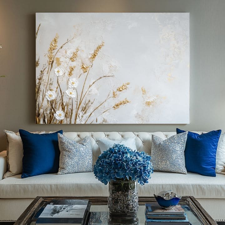 Tiha livada | 100% originalno oslikano akrilom