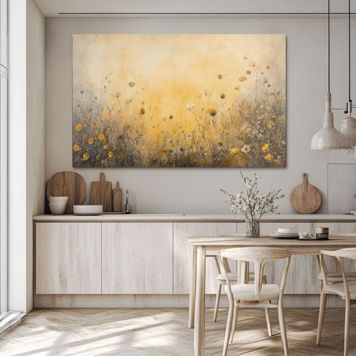 Slika sunčane livade | 100% originalna akrilna slika
