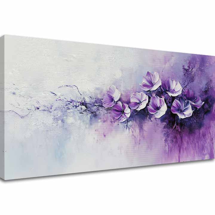 Slika ljubičasta poezija | 100% originalno oslikano akrilom