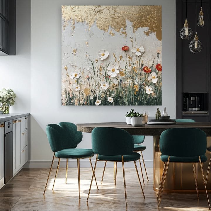 Slikarski zlatni dodir prirode | 100% originalno oslikano akrilom